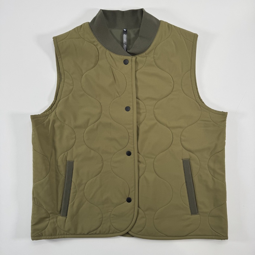 KUHL Scout Quilted Insulated Vest Womens Small Green Lightweight Never Worn